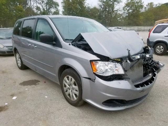 2C4RDGBG9FR641516 - 2015 DODGE GRAND CARA SILVER photo 1