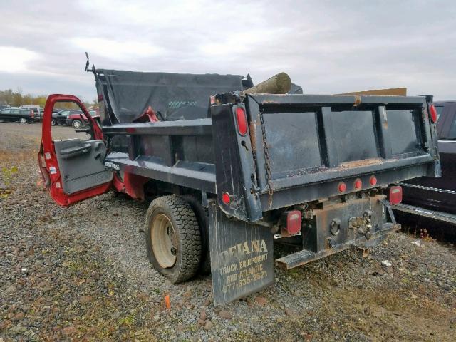 1FDAF57P14EB45961 - 2004 FORD F550 SUPER RED photo 3