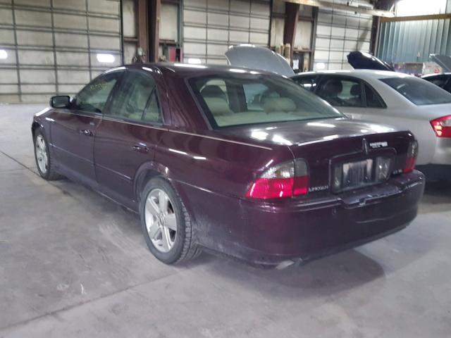 1LNHM87A76Y638451 - 2006 LINCOLN LS 红色 照片 3