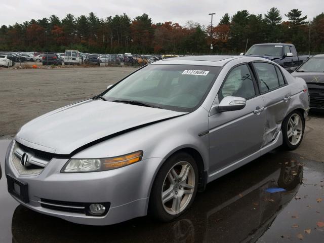 19UUA66227A007919 - 2007 ACURA TL SILVER photo 2