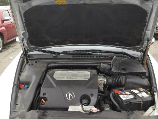 19UUA66227A007919 - 2007 ACURA TL SILVER photo 7