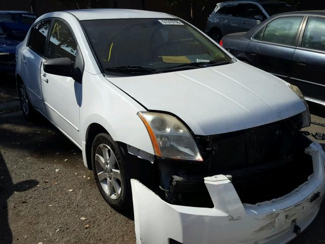 3N1AB61E17L673486 - 2007 NISSAN SENTRA 2.0 WHITE photo 1