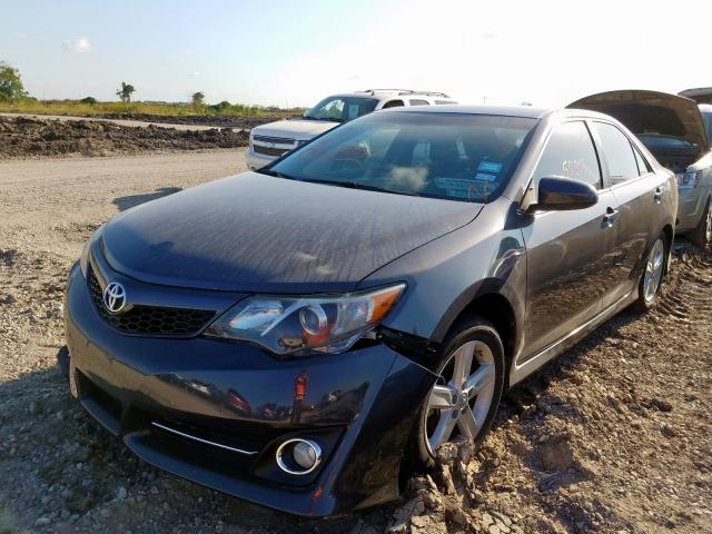 4T1BF1FK9DU292473 - 2013 TOYOTA CAMRY L GRAY photo 2