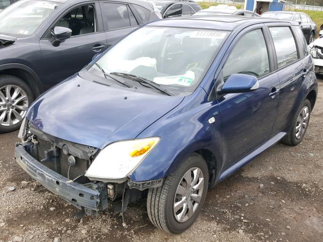 JTKKT624X60152520 - 2006 TOYOTA SCION XA BLUE photo 2