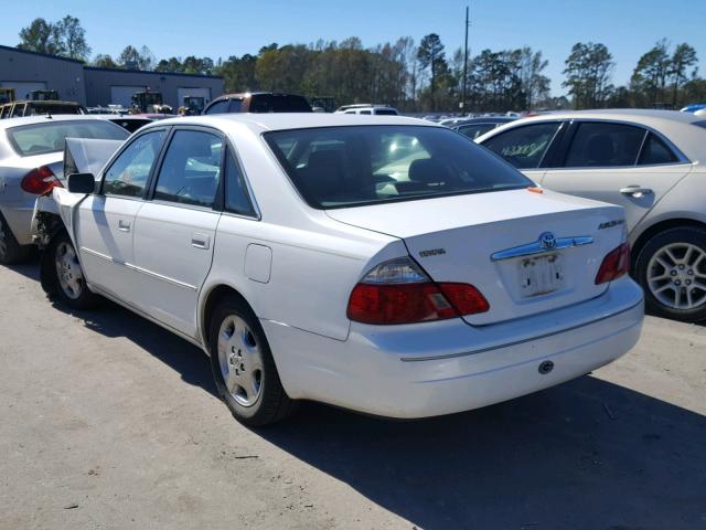 4T1BF28B83U309541 - 2003 TOYOTA AVALON XL WHITE photo 3