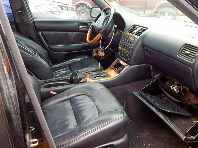 JT8BH28F0W0123410 - 1998 LEXUS LS 400 BLACK photo 5