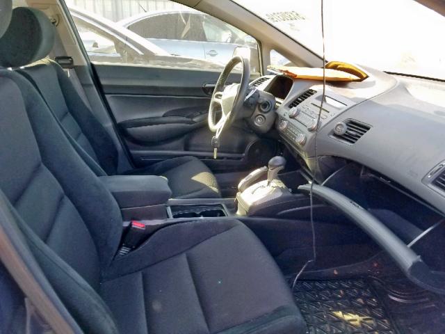 19XFA1F61AE001000 - 2010 HONDA CIVIC LX-S BLUE photo 5