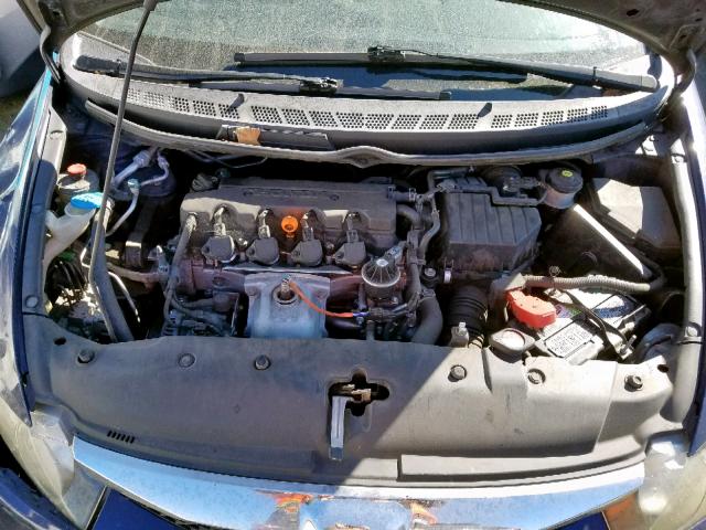 19XFA1F61AE001000 - 2010 HONDA CIVIC LX-S BLUE photo 7