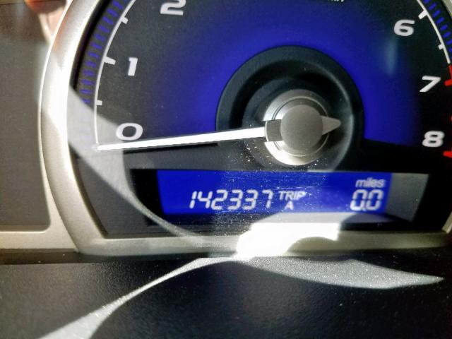 19XFA1F61AE001000 - 2010 HONDA CIVIC LX-S BLUE photo 8