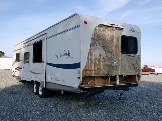 1UJBJ02P081J10102 - 2008 JAYCO JAYFEATHER  WHITE photo 3