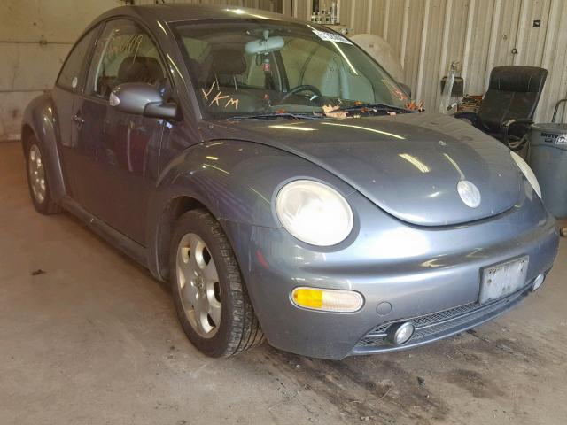 3VWCK21C53M436174 - 2003 VOLKSWAGEN NEW BEETLE ნაცრისფერი ფოტო 1
