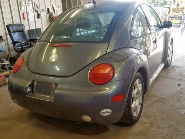 3VWCK21C53M436174 - 2003 VOLKSWAGEN NEW BEETLE ნაცრისფერი ფოტო 4