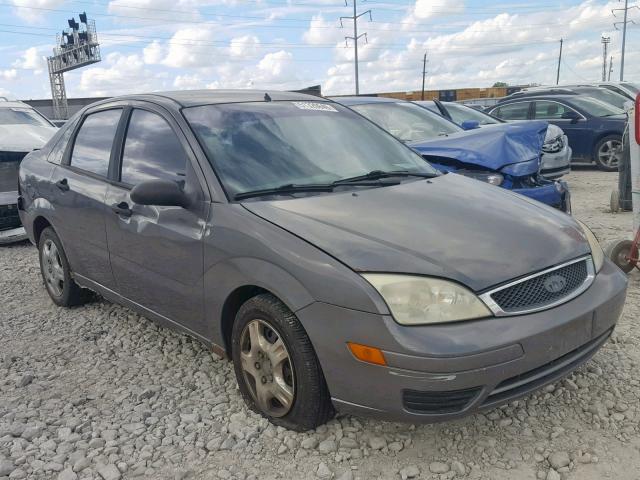 1FAFP34N35W219428 - 2005 FORD FOCUS ZX4 GRAY photo 1