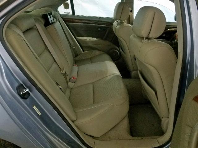 JH4KB16525C021058 - 2005 ACURA RL BLUE photo 6