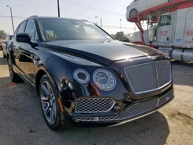 SJAAC2ZV1JC017445 - 2018 BENTLEY BENTAYGA BLACK photo 1