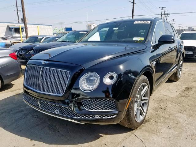 SJAAC2ZV1JC017445 - 2018 BENTLEY BENTAYGA BLACK photo 2