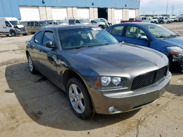 2B3CK3CV2AH118601 - 2010 DODGE CHARGER SX GRAY photo 1