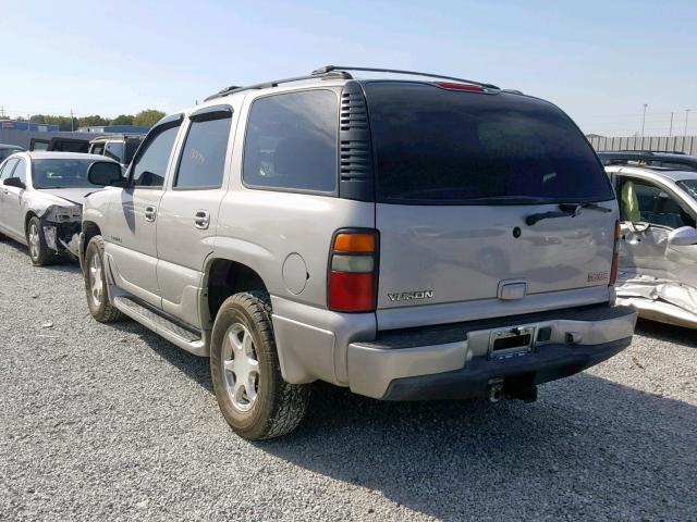 1GKEK63U24J138810 - 2004 GMC YUKON DENA SILVER photo 3