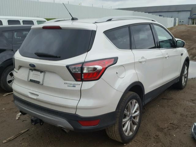 1FMCU9J94HUA93043 - 2017 FORD ESCAPE TIT WHITE photo 4