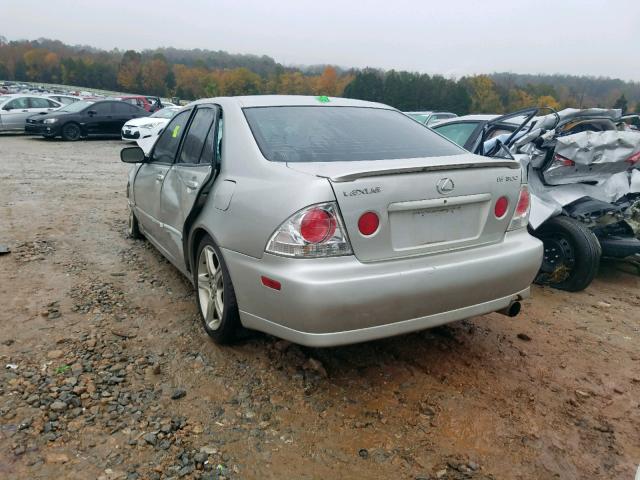 JTHBD192720061659 - 2002 LEXUS IS 300 SILVER photo 3