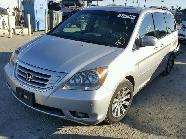 5FNRL38828B057517 - 2008 HONDA ODYSSEY TO SILVER photo 2