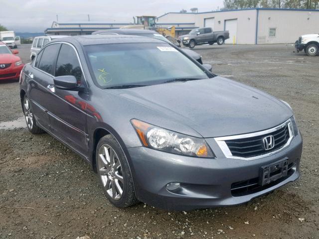 1HGCP3F85AA015467 - 2010 HONDA ACCORD EXL GRAY photo 1