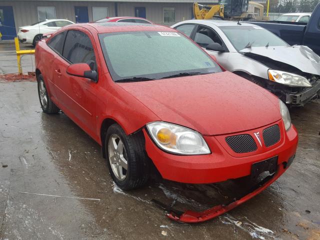 1G2AL15F477274337 - 2007 PONTIAC G5 RED photo 1