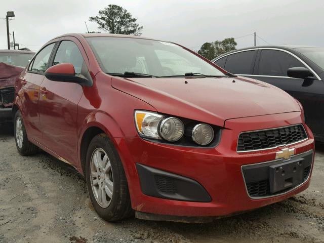 1G1JA5SH5C4113577 - 2012 CHEVROLET SONIC LS 红色 照片 1