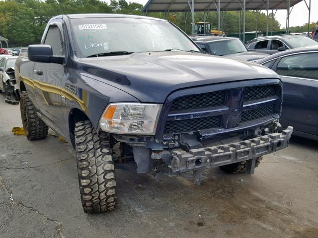 3C6JD6AT4CG278055 - 2012 DODGE RAM 1500 S BLUE photo 1