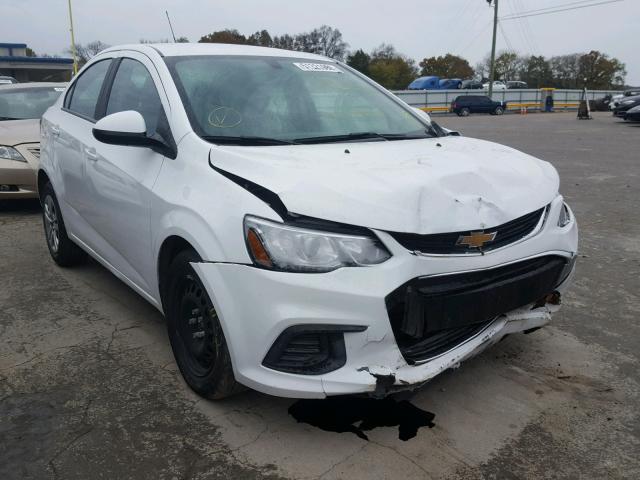 1G1JB5SH1H4142708 - 2017 CHEVROLET SONIC LS 白色 照片 1