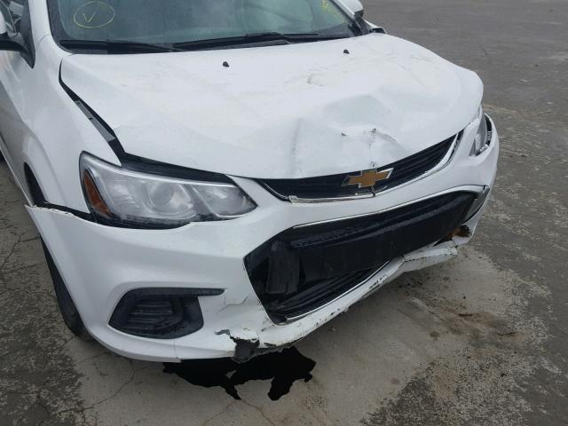 1G1JB5SH1H4142708 - 2017 CHEVROLET SONIC LS 白色 照片 9