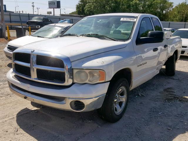 1D7HA18N75J577282 - 2005 DODGE RAM 1500 S WHITE photo 2