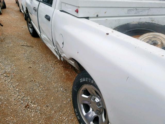 1D7HA18N75J577282 - 2005 DODGE RAM 1500 S WHITE photo 9