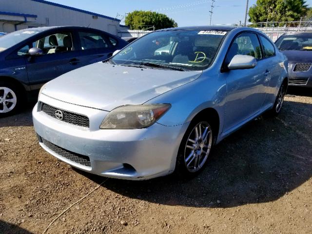 JTKDE177350014860 - 2005 TOYOTA SCION TC BLUE photo 2