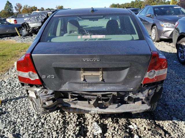 YV1MS382672316532 - 2007 VOLVO S40 2.4I BLACK photo 10