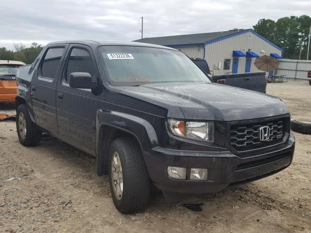 5FPYK1F71EB004484 - 2014 HONDA RIDGELINE BLACK photo 1