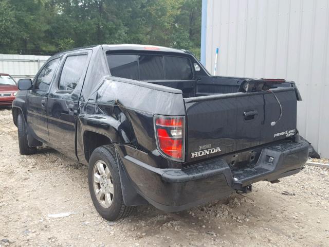 5FPYK1F71EB004484 - 2014 HONDA RIDGELINE BLACK photo 3