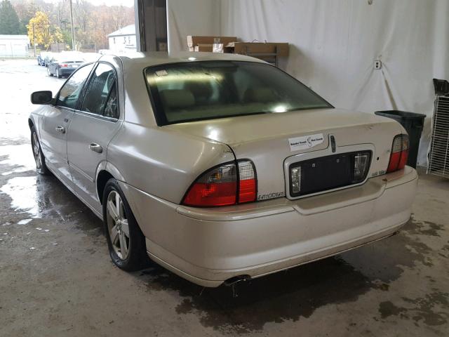 1LNFM87A16Y612550 - 2006 LINCOLN LS WHITE photo 3