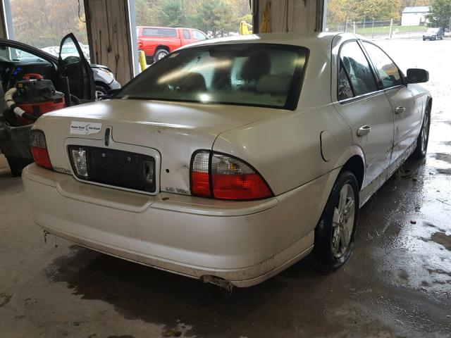 1LNFM87A16Y612550 - 2006 LINCOLN LS WHITE photo 4