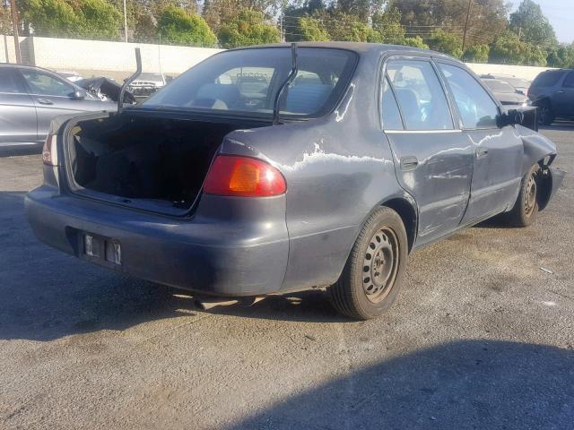 1NXBR12E1WZ131352 - 1998 TOYOTA COROLLA VE GRAY photo 4