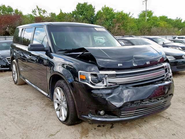 2FMGK5D84HBA00563 - 2017 FORD FLEX LIMIT BLACK photo 1