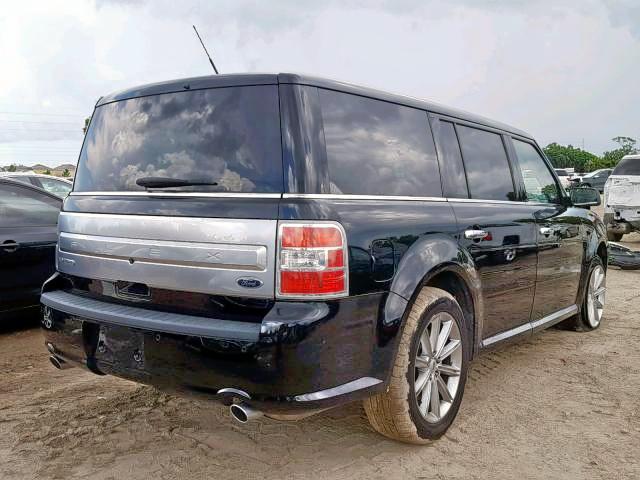 2FMGK5D84HBA00563 - 2017 FORD FLEX LIMIT BLACK photo 4