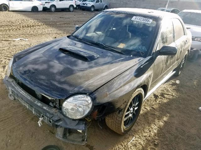 JF1GD29672G505586 - 2002 SUBARU IMPREZA WR BLUE photo 2