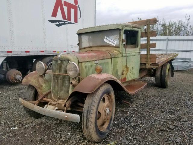 BB18931764 - 1934 FORD FLATBED GREEN photo 2