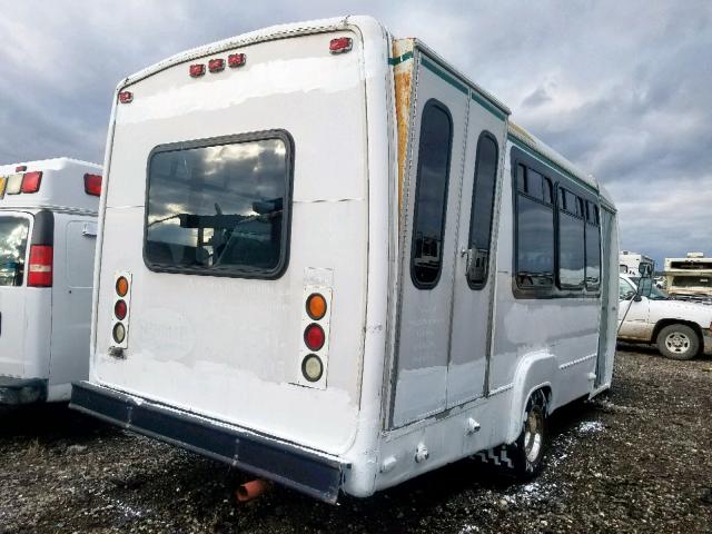 1FDXE45S13HB43283 - 2003 FORD E450 BUS WHITE photo 4