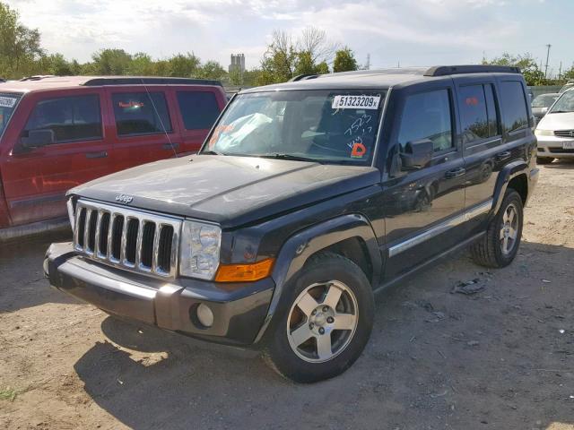 1J4RG4GK8AC137523 - 2010 JEEP COMMANDER შავი ფოტო 2