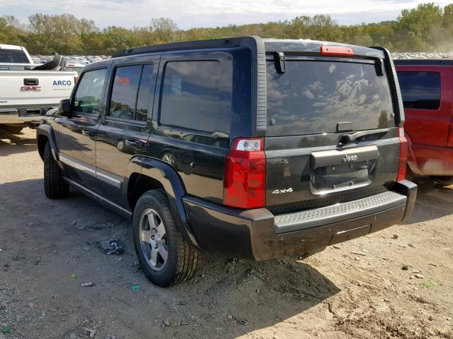 1J4RG4GK8AC137523 - 2010 JEEP COMMANDER შავი ფოტო 3
