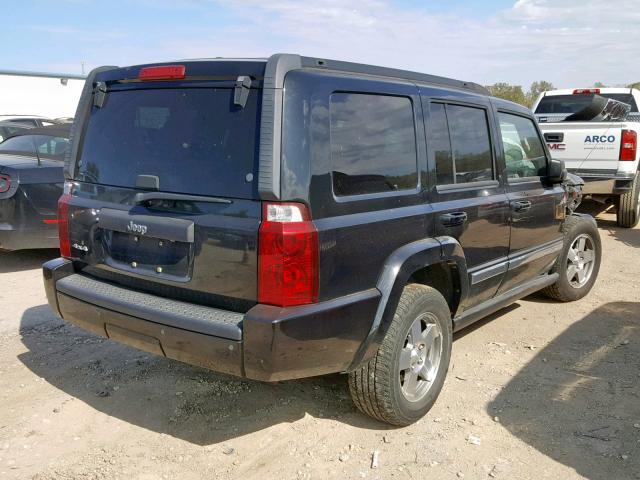 1J4RG4GK8AC137523 - 2010 JEEP COMMANDER შავი ფოტო 4