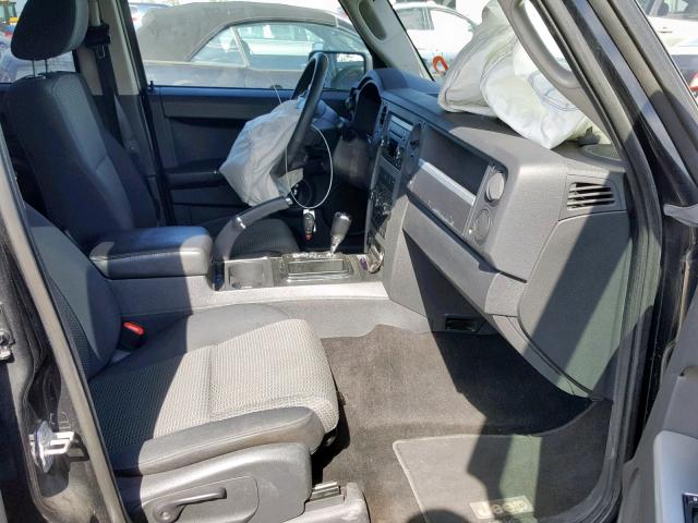 1J4RG4GK8AC137523 - 2010 JEEP COMMANDER შავი ფოტო 5