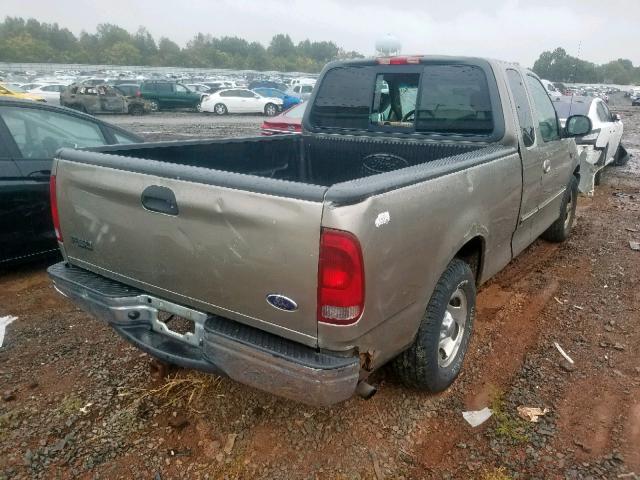 1FTZX17211NB88824 - 2001 FORD F150 GOLD photo 4